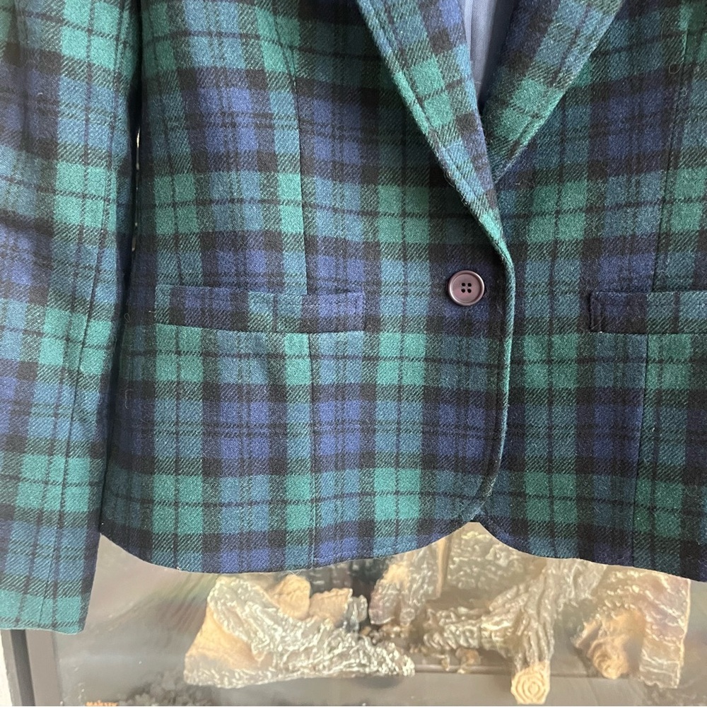 Vintage Pendleton 100% Wool Single Button Blazer … - image 5